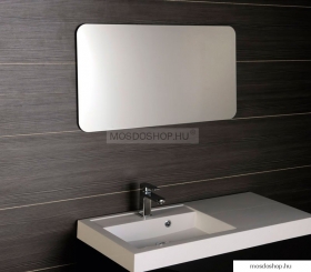 SAPHO - ISHAPE - Fürdőszobai fali tükör - Lekerekített sarkokkal, 120x60cm
