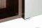 SAPHO - RIWA - Fürdőszobai függesztett, nyitott polcos tároló szekrény, 20x70cm - Bruni dió színű