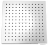 SAPHO - Esőztető fejzuhany - Szögletes - 25,4x25,4 cm - Krómozott műanyag (SK950)