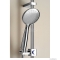 SAPHO - BRIT - Zuhanyszett, 80,5 cm - Állítható zuhanytartóval, gégecsővel, 1 funkciós zuhanyrózsával, polccal